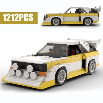 Новый спортивный автомобиль HighhSeries Sport S1 Rally Car MOC-43616 Конструкторы, кирпичи, игрушки Для детей, подарки на день рождения для детей