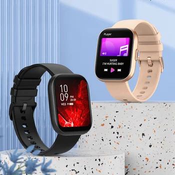 Bluetooth-совместимые умные часы с 5,2 вызовами, 100 + спортивных режимов, пульсометр с 2,04-дюймовым сенсорным экраном для телефона Android iOS