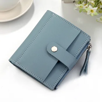 Женский кошелек, короткий кошелек для водительских прав, корейская версия zero wallet, женская мини-сумка с пряжкой