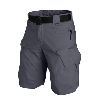 Классические мужские тактические шорты, водонепроницаемые быстросохнущие Короткие брюки с несколькими карманами, военные шорты-карго для охоты и рыбалки на открытом воздухе, S-5XL