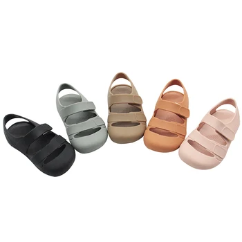 MODX Сандалии для малышей Повседневная обувь для малышей из ПВХ Для мальчиков и девочек, Пляжные летние горки для плавания, легкая Водная обувь для маленьких детей