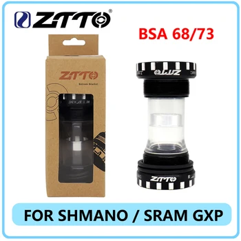 ZTTO BB109 Керамический Нижний Кронштейн для MTB Велосипеда 68/73 мм Сверхлегкий Внешний Подшипник BSA Велосипедное Днище для SHIMANO SRAM GXP