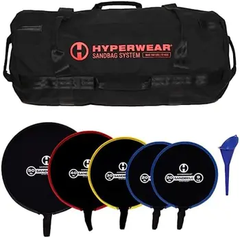 Система тренировочных сумок Duty Sandbag Включает в себя наполненные или пустые гири SandBell для фитнеса, силовых тренировок, кондиционирования воздуха 