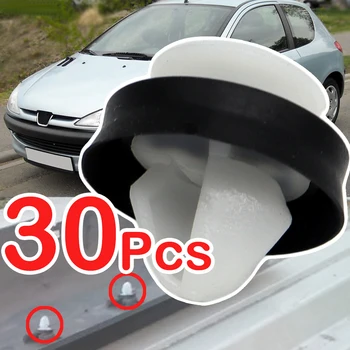 30/50X для Peugeot 208 I Хэтчбек Фургон, Передняя Задняя Внутренняя молдинговая отделка, Фиксирующие зажимы, Уплотнительное кольцо для панели боковой двери, Бампер