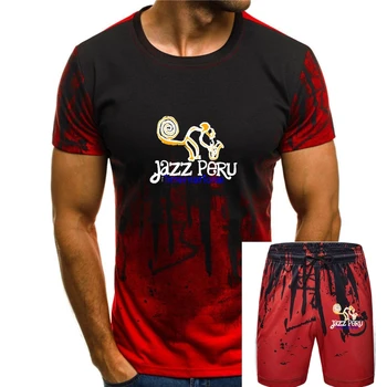 футболка jazz_peru с персонажем, 100% хлопок, круглый вырез, однотонный крой, модная весенне-осенняя рубашка Kawaii