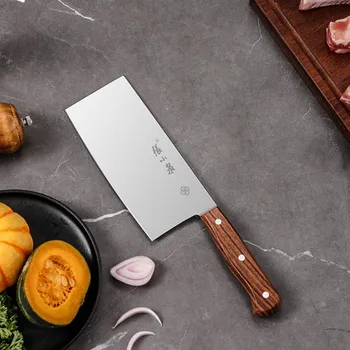 Чжан Сяоцюань 7-дюймовый Тесак-нож из высококачественной стали 3Cr13, материал ABS, ручка для кухонных ножей для нарезки