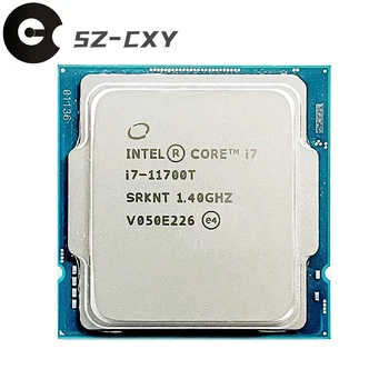 Intel Core i7 11700T с восьмиядерным 16-потоковым процессором с тактовой частотой 1,4 ГГц L3 = 16 МБ 35 Вт LGA 1200