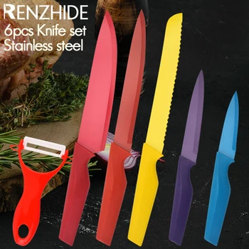 Набор Ножей RZD Из Нержавеющей Стали 8 