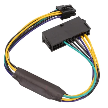 Блок питания ATX от 24Pin до 8Pin с электрическим шнуром длиной 30 см, поддерживающим линию питания мощностью 1000 Вт для DELL Optiplex 3020 7020 9020 8- контактный