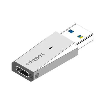 Адаптер USB C К USB Поддерживает Синхронизацию данных 10 Гбит /с И быструю зарядку PD24w 3,1 Адаптер USB A К USB C, подходящий Для зарядного устройства для портативных ПК