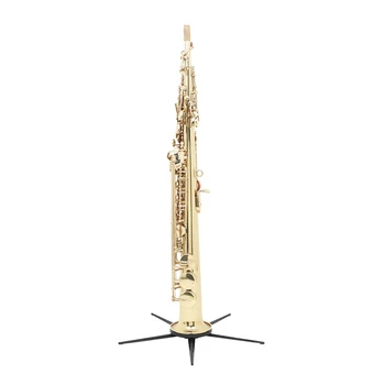 1 шт. подставка для сопрано-саксофона с пятью ножками, кронштейн для саксофона, портативный складной деревянный духовой инструмент, аксессуары для саксофона