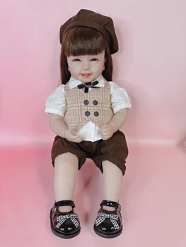 Кукла-имитатор возрождения мягкая резиновая кукла одежда жилет комплект