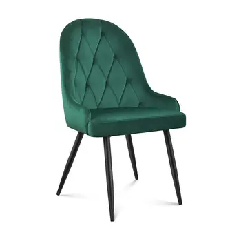 Современная роскошная мебель для дома, стулья для столовой, ножки из нержавеющей стали, обеденные стулья из бархатной ткани