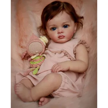 60 см Возрожденная кукла для малышей Tutti Ручная 3D-роспись Genesis с видимыми венами, реалистичные куклы-реборны, игрушки в подарок для девочек
