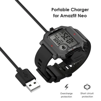 1 м Быстрый USB-Кабель Для Зарядки Смарт-Часов Зарядное Устройство для Huami Amazfit Neo