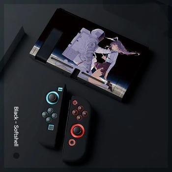 Для Nintendo Switch Case Аксессуары Switch OLED Разъемный защитный чехол Anime Joycon Shell для аксессуаров Switch Консольные игры