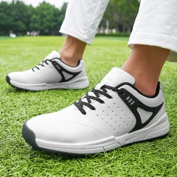Новая обувь для гольфа, мужские профессиональные кроссовки для гольфа, нескользящая обувь для ходьбы, обувь для ходьбы, большие размеры 39-48
