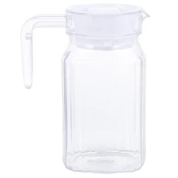 1 шт. прозрачная бутылка для холодного прозрачного чайника в полоску, удобная бутылка для горячего холодного прозрачного чайника