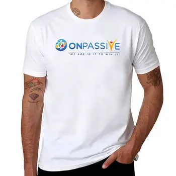 Новая футболка ONPASSIVE, футболки для тяжеловесов, футболки на заказ, создайте свою собственную спортивную рубашку, мужские футболки с длинным рукавом
