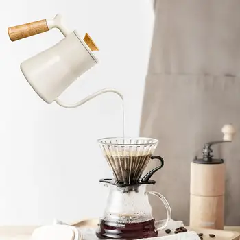Налейте кофе Чайник с крышкой 550 мл Ручной кофейник для приготовления чая для всех плит Налейте кофе Заварите чай Вскипятите горячую воду