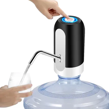 Водяной насос с бочкой для домашнего использования, USB-зарядка, водяной насос для бутылок, Электрический автоматический выключатель, дозатор питьевой воды, насос