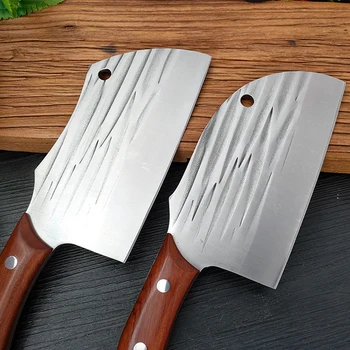 Кованый кухонный нож для обвалки говядины, свиньи, Мясницкий нож, нож шеф-повара, нож для чистки, нарезки мяса, Инструменты для приготовления овощей