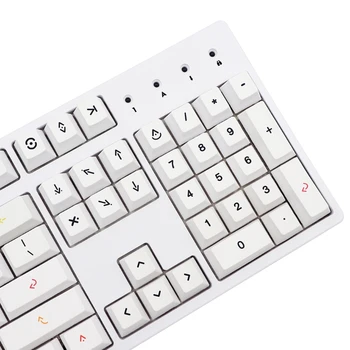134 клавиши/набор, колпачок для клавиш Cherry Fruit, PBT, 5 сторон, Сублимация краски для колпачка для клавиш, механическая клавиатура для KEY MX 6