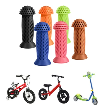 Велосипедная резиновая рукоятка, ручки для руля, чехлы для балансировочных велосипедов, детский скутер, резиновые нескользящие велосипедные детали