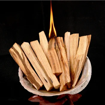 5шт палочек для благовоний Palo Santo, деревянные смазывающие полоски, аромадиффузор, пятна, прилипающие к ароматерапевтическим ожогам, деревянные палочки