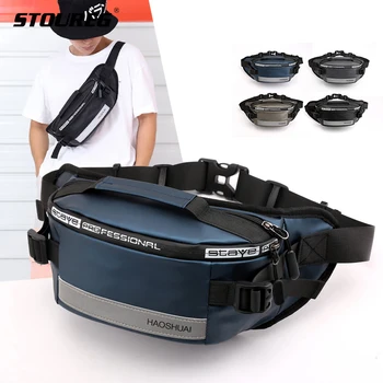 Мужская сумка для бега, поясная сумка, спортивная сумка для телефона, водонепроницаемая спортивная сумка, велосипедный портативный модный чехол для телефона, поясная сумка для бега