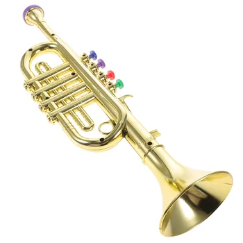 Детская труба для детей Музыкальные духовые инструменты Саксофон Труба рожок для раннего обучения детей ясельного возраста