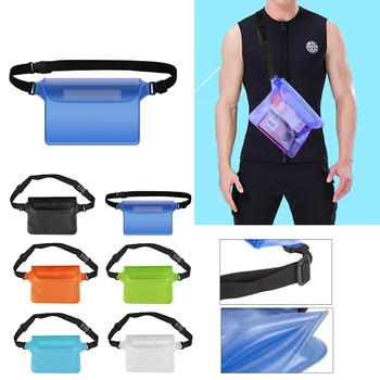 Водонепроницаемая сумка для плавания и дайвинга, пляжная сумка для дайвинга, ПВХ, поясная сумка для подводного плавания, чехол для мобильного телефона, сумка для сушки на открытом воздухе