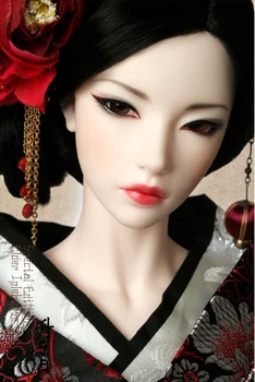 Новая высококачественная смола sd/1/3 62 см кукла bjd Asa /1/3 Красивая девушка, Большие сиськи, женский точечный макияж