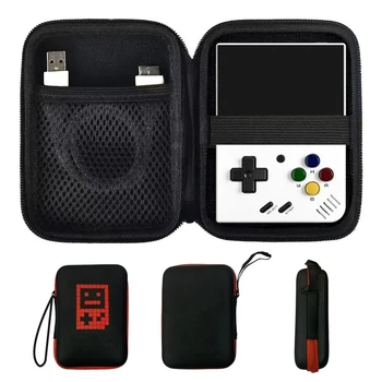 100% Оригинал для Miyoo Mini Plus, защитный чехол, портативная сумка для хранения портативной игровой консоли Miyoo в стиле ретро, пылезащитная сумка
