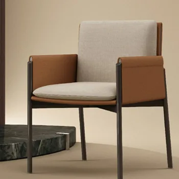 Свадебные обеденные стулья со спинкой, Роскошные Обеденные стулья для современной Гостиной, Туалетное кресло Silla Comedor Home Furniture A1
