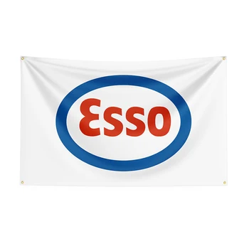 Флаг Esso 3x5 из полиэстера с принтом Oll для декора, баннер с флагом ft