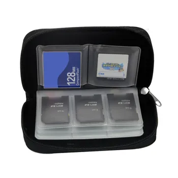22 слота для хранения карт памяти, сумка для переноски, держатель кошелька, коробка для CF/SD / Micro SD/SDHC/MS / DS, защитная сумка, игровые аксессуары