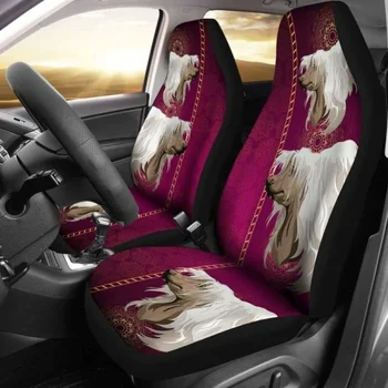 Чехлы для автомобильных сидений с китайской хохлаткой 05, упаковка из 2 универсальных защитных чехлов для передних сидений