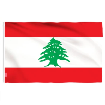 90x150 СМ Флаг Ливанской Республики Ливан декоративный для украшения
