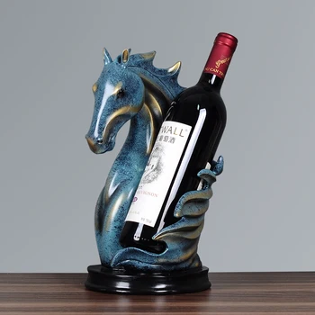 Украшение Винного стеллажа Swan Стойка для винных бутылок в Европейском Стиле, Стол для гостиной, Украшение Обеденного Винного шкафа, Подарок