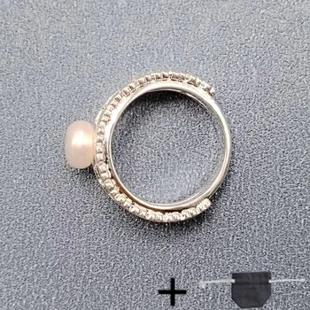 Высококачественные ювелирные изделия из серебра 925 пробы для женщин, новое блестящее Интернет-красное женское юбилейное кольцо, подарок для юбилейных дамских украшений