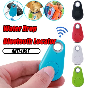 Умный GPS-локатор капли воды Bluetooth, защита от потери ключей в детской сумке для домашних животных, бирка, напоминание о тревоге для IOS / Android-совместимого трекера-искателя